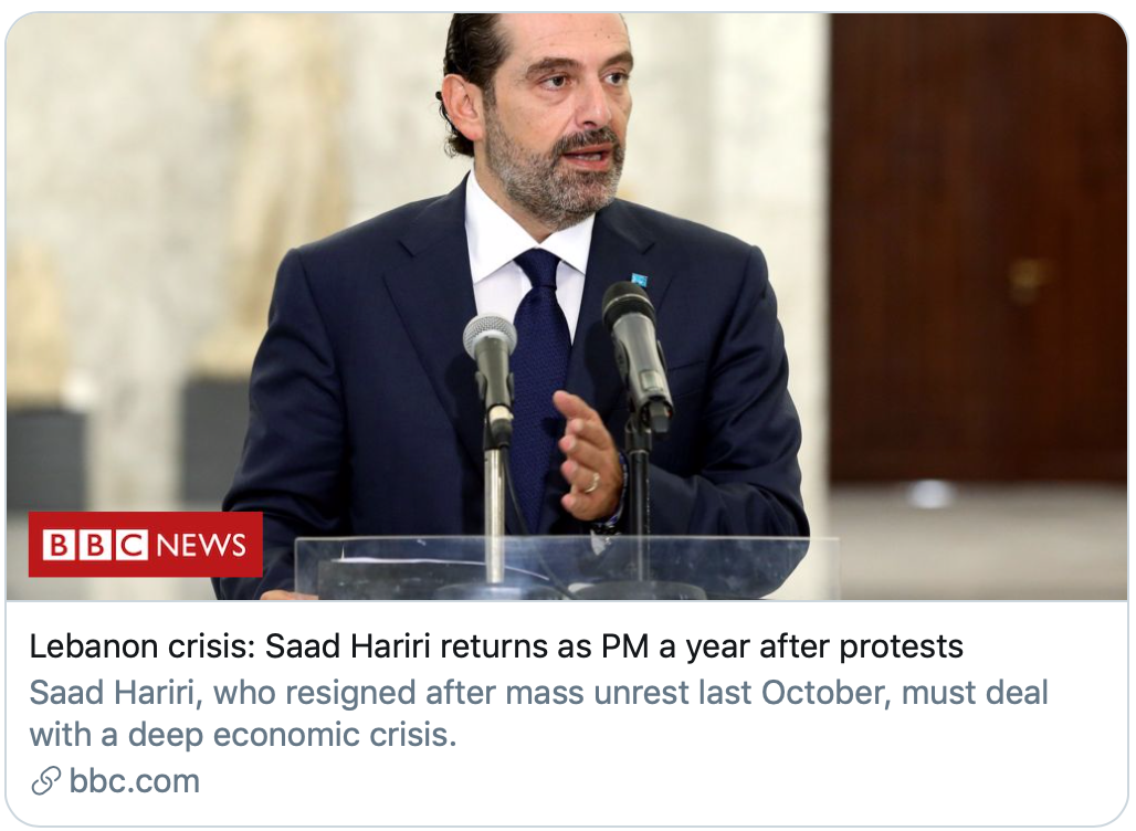 被赶下台一年后再回归，50岁的他第三次出任这国总理