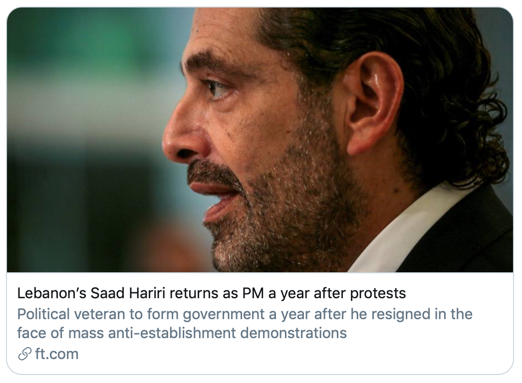 被赶下台一年后再回归，50岁的他第三次出任这国总理