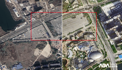 卫星图看武汉今昔比拟 武汉最近产生了什么?