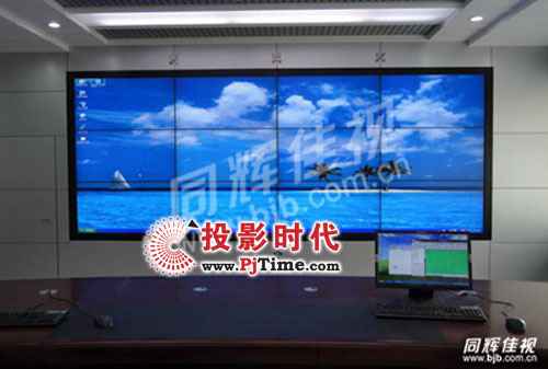 同辉佳视液晶拼策应用于山西电力科学研究院