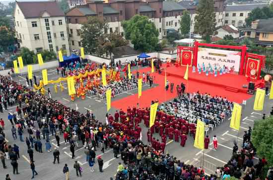 传承“忠勇”精力 第五届舞阳侯会在浙江德清进行