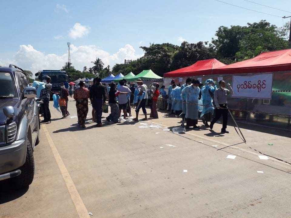 缅甸大选投票返乡人员中发明79例新冠肺炎确诊病例