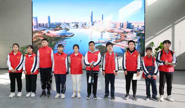 中国记者节|本报学生记者走进合肥东部新中心