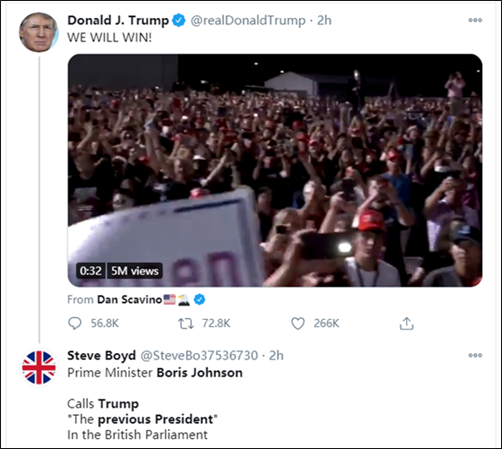 无情，以前叫人家好伴侣，此刻叫他前总统