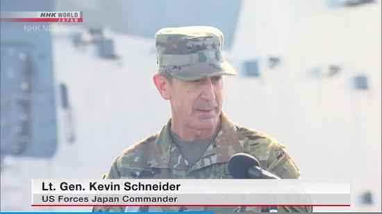 驻日美军司令又搬弄 竟称会派兵助日本守卫垂纶岛