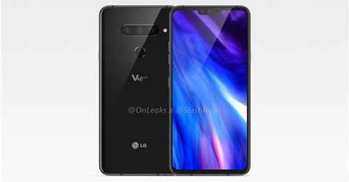 LG V40 ThinQ设置曝光：后置三摄像头