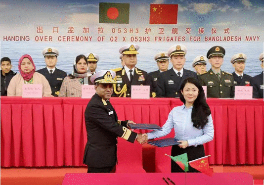 孟加拉吸收2艘中国退役战舰:这是孟水师现代化一部门