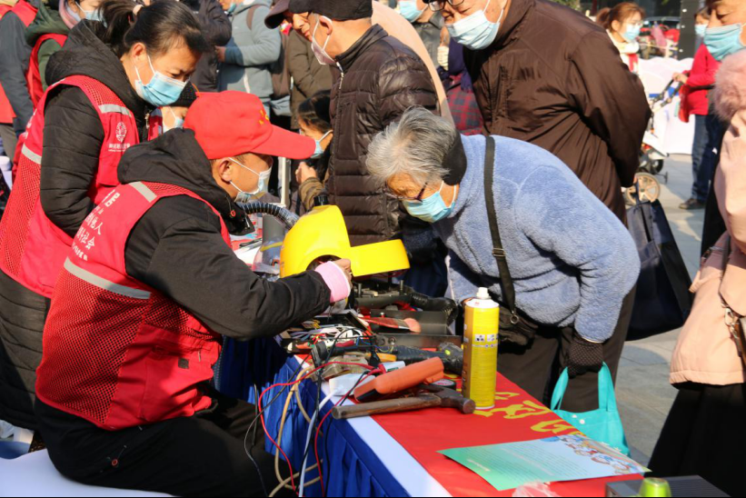 安徽省暨合肥市2020年国际志愿者日新时代文明实践志愿处事项目风范展勾当进行