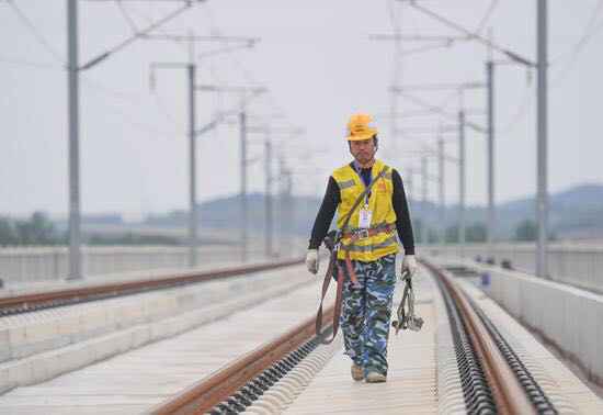 路畅其流 山水同秀 商合杭高速铁路即将迎来全线通车