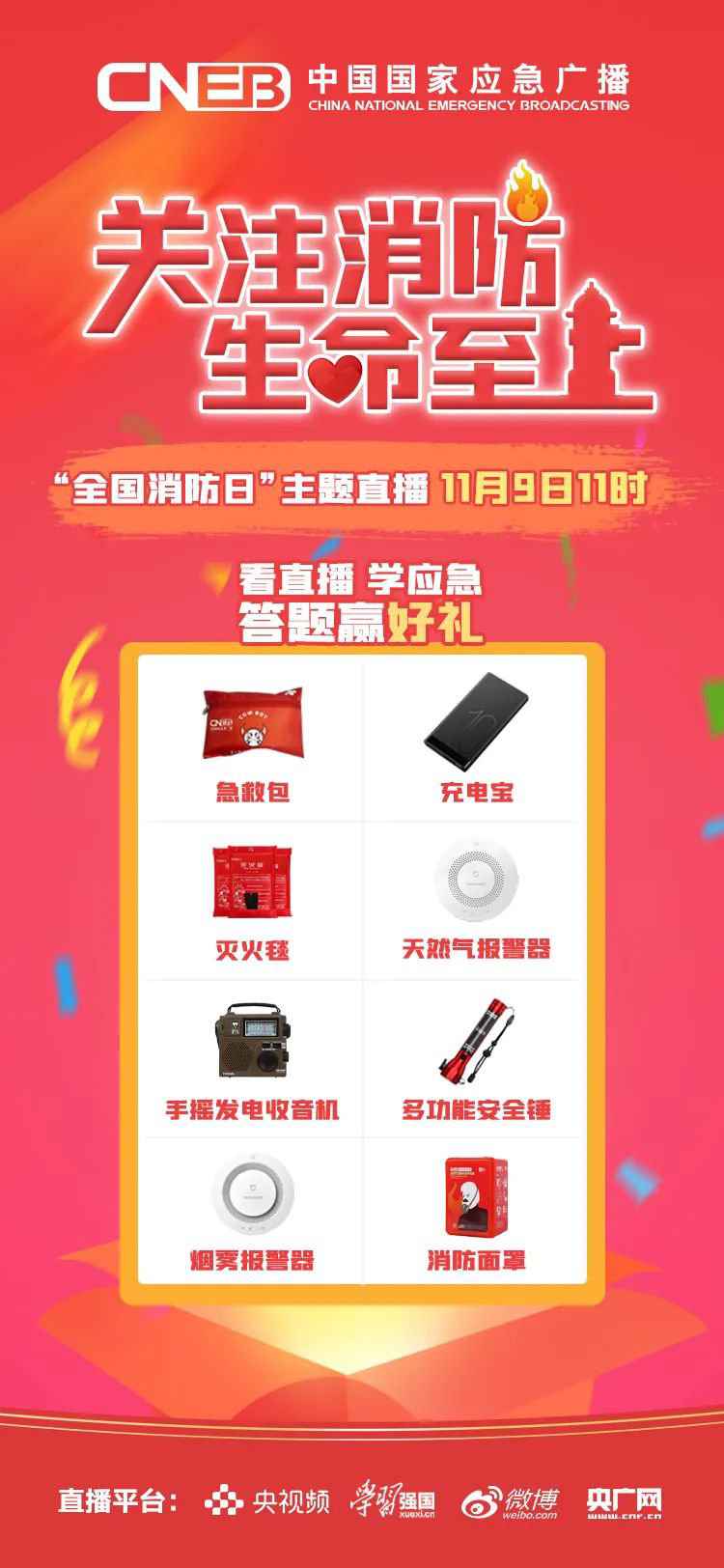 2020年119消防宣传日勾当主题是什么(附勾当直播进口)