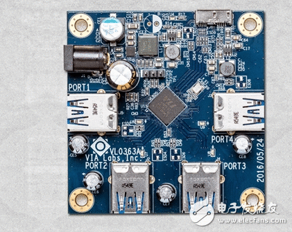 全球首个四个接口同时跑满10Gbps全速USB 3.1 Hub降生