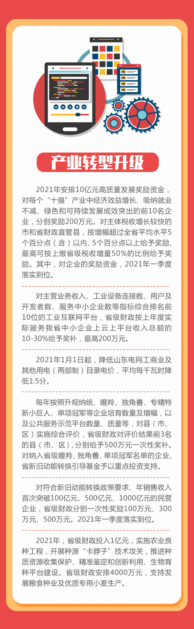 新年新策!山东新出台一批“真金白银”政策,等你来领