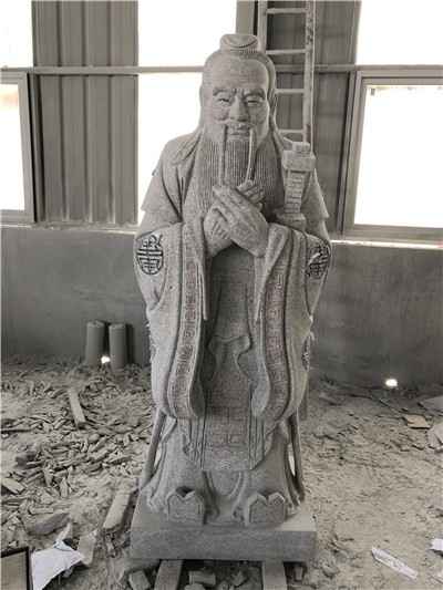 湖北花岗岩石雕孔子像图片大连新闻