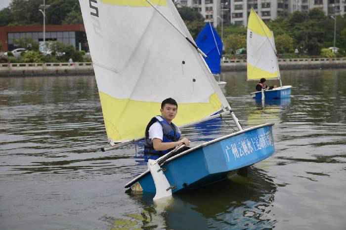 2018年广州全民健身流动汇“岭福杯”帆船果然赛举办