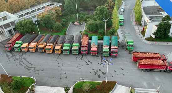 浙江绍兴75名警力破晓连系冲击超载工程运输车