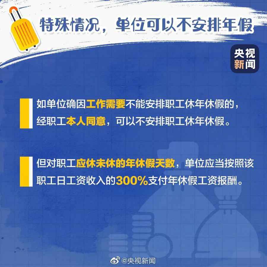 一图看懂年休假划定那点事
