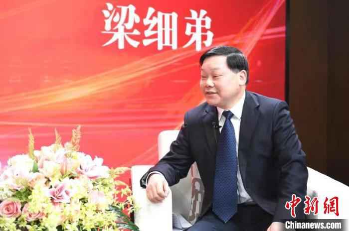 浙江省政协专职副秘书长、致公党浙江省委会副主委梁细弟。 张茵 摄 侨海报国始如终——致公党浙江省委会书写侨海新篇章