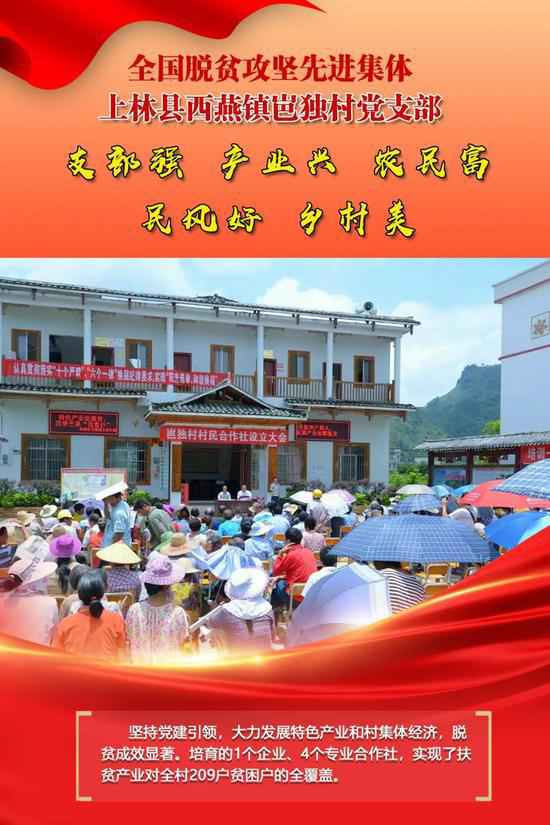 脱贫攻坚战全面胜利！南宁9人和3集团获全国表扬