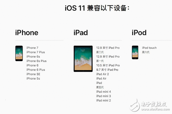 iOS11 Beta3开拓者预览版今天放出：iOS11 Beta3支持机型一览