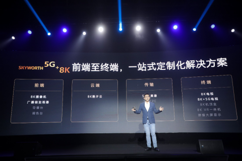 全面机关“5G+8K”新市场，创维电视一口吻宣布新品牌、新计谋、新产物