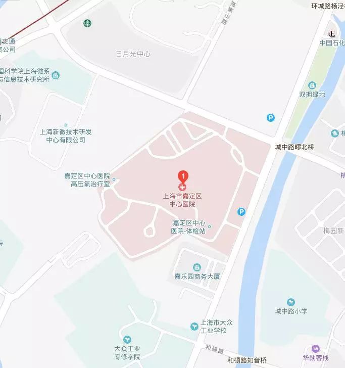 上海嘉定中心医院就诊攻略(交通+停车+门诊时间)