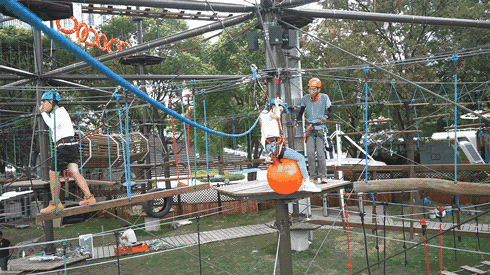 上海北外滩魔都矩阵高空攀爬地点+门票+游玩攻略