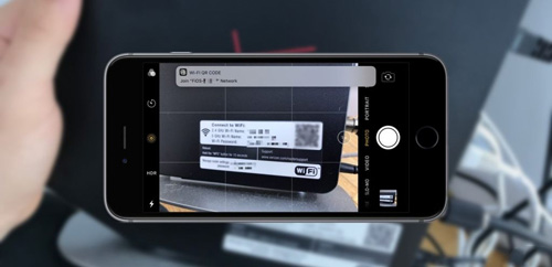 iOS11支持扫路由器二维码快速插手网络