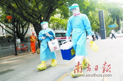 守候在断绝点的病毒“捕手”:1天完成120例核酸采样