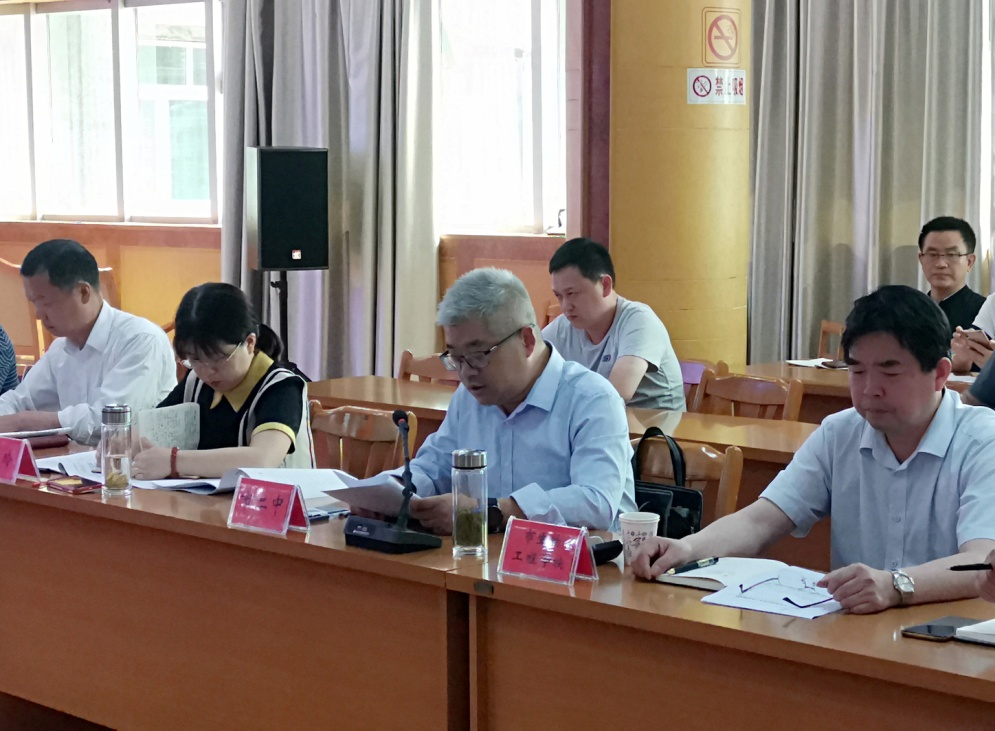 宣州区教体局召开下层党组织书记述职评议大会