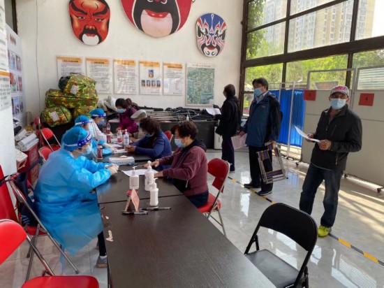 “五一”期间,北京丰台28个新冠疫苗接种点“不打烊”