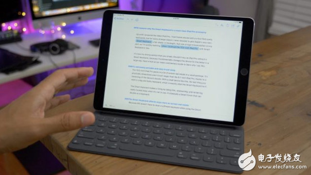 10.5英寸iPad Pro用上Smart Keyboard：如虎添翼 出产力上升