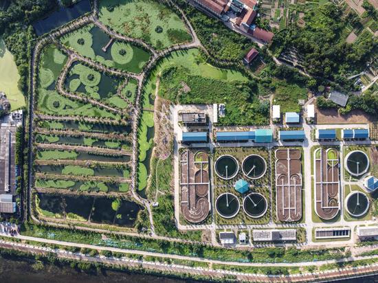 污水处理惩罚厂引野生鸟类栖息 浙江永康钱江水务获评标杆