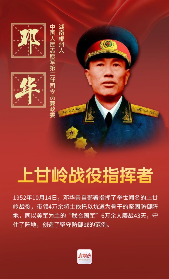 眷念抗美援朝70周年｜看！五位司令员都是湖南人
