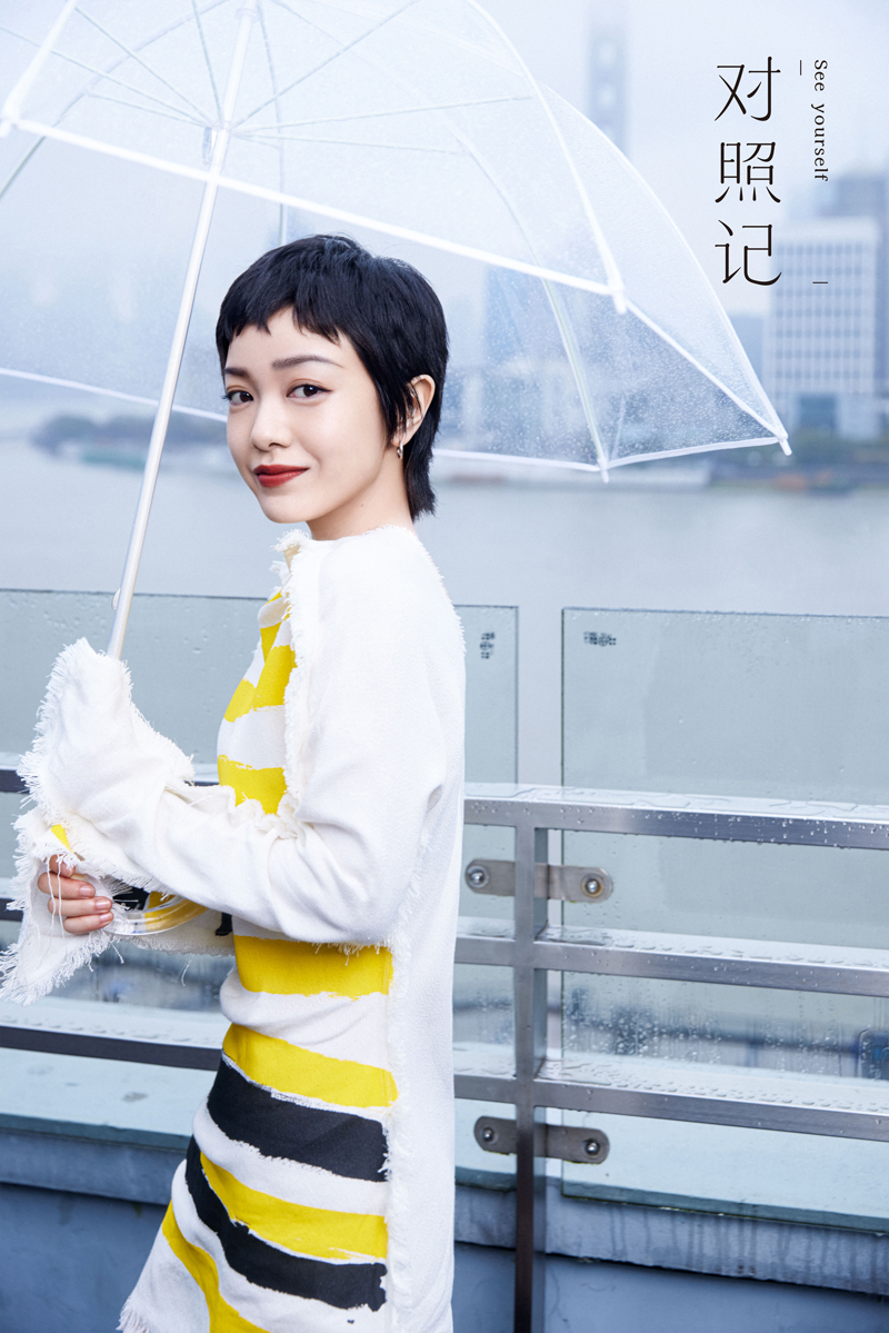 郭采洁做客《比较记》 直言与粉丝干系“奇妙如谈爱情”