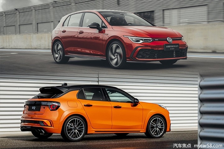 性能小钢炮对决！领克02 Hatchback相比高尔夫GTI