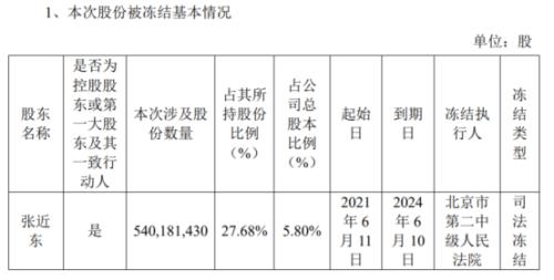 连爆两雷，苏宁易购盘中跌停！苏宁电器千万持股遭强平，张近东5.4亿股被司法冻结