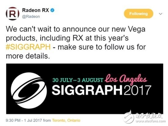 终于比及了Vega游戏卡！Vega游戏显卡月底宣布！