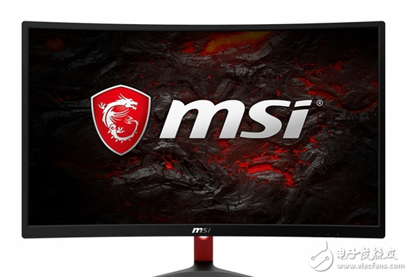 微星宣布中规中矩首款电竞显示器OPTIX三星TN曲面屏