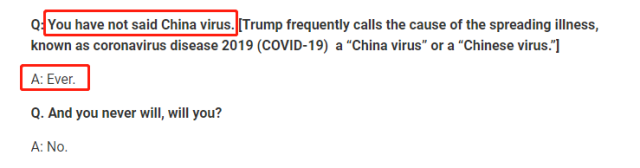 白宫疫情专家：特朗普对中国指责不合适事实，但我拦不住