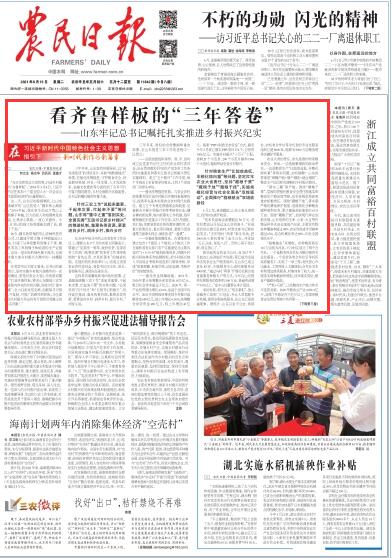 点赞山东村子振兴:齐鲁样板这三年