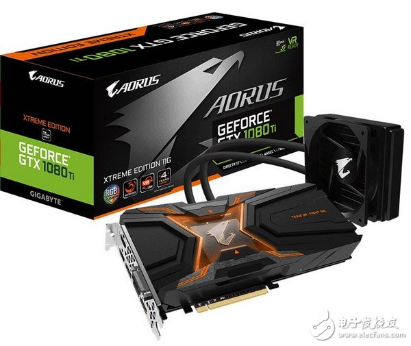 技嘉推猎鹰GTX 1080 Ti：一体式水冷的版本