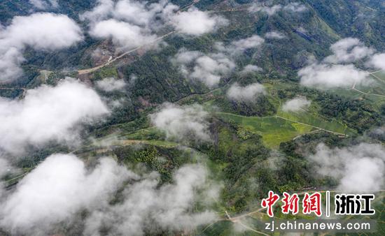 浙江仙居：山乡云海美不胜收