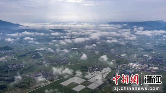 浙江仙居：山乡云海美不胜收