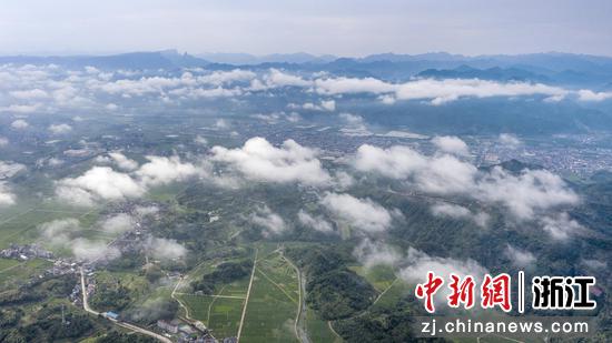 浙江仙居：山乡云海美不胜收
