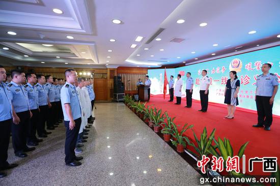 广西进出境边防查抄总站赴戍边一线开展巡诊义诊勾当