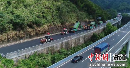 浙江诸永高速集约化施工落成 路域情况整治再进级