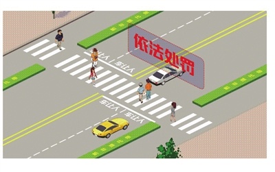 北京：灵活车不谦逊斑马线将罚款200元记3分