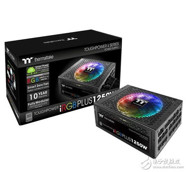 Thermaltake发布1250W新旗舰电源：让你的机箱各种酷炫 全球首个1680万色RGB