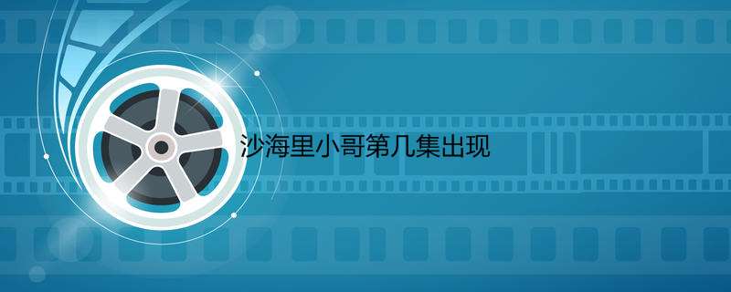 沙海里小哥第几集呈现