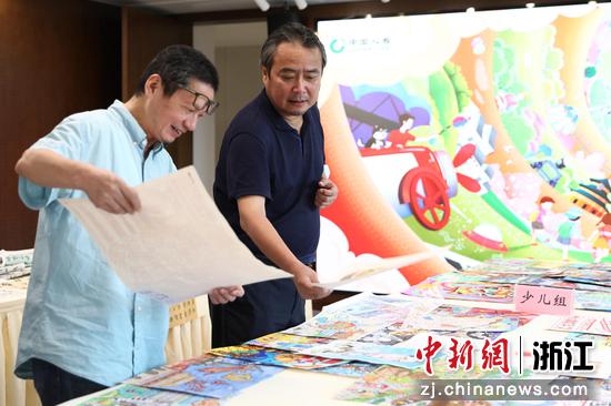 童心绘聚共富风光 “国寿小画家”省级评审在杭州进行